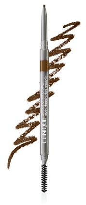 Clinique Quickliner For Brows Eyebrow Pencil | 8-Hour Wear, Smudge Resistant| For Natural-Looking Brows, Deep Brown, 1 Count