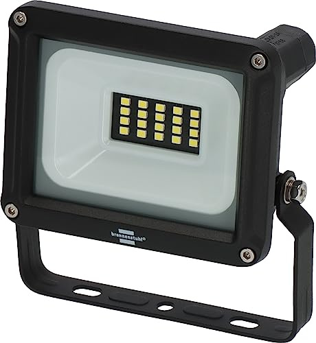 Brennenstuhl LED Strahler JARO 1060 / LED-Leuchte 10W für außen | LED-Außenstrahler zur Wandmontage, LED-Fluter 1150lm aus Aluminium, IP65