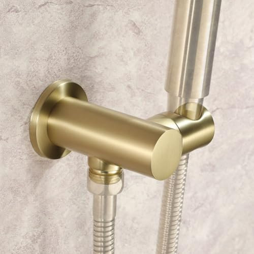 Support de pommeau de douche de rechange – Support mural rotatif à pour 360° pour barre de douche à main coulissante, support de fixation