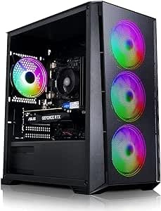 Custom Built Gaming PC - Intel Core i7, Nvidia GeForce RTX 2060, 24GB RAM, 1TB SSD, Windows 11 Pro