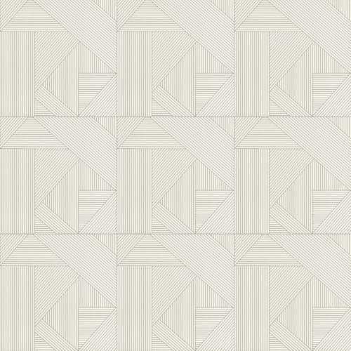 Peel and Stick Floor Tiles, Self Adhesive Floor Tile, Vinyl Flooring Waterproof for Bathroom Kitchen Living Room DIY Grey Line 30x30cm 10pcs(11.8 x 11.8 inches)