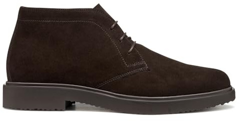Geox Bottines U MASSIMIANO pour homme, marron foncé, 39 EU, marron foncé, 39 EU