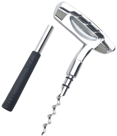 HOMOBABE Abridor De Botellas De Vino Sacacorchos De Aleación De Zinc Abridor Portátil Para Uso Casa o Camping Utensilio De Cocina Multifuncional