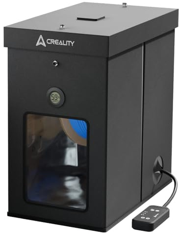 Creality Multi-Kilo Filamenttrockner, für 1 kg 2 kg 3 kg 5 kg filament, Bis 70 °C feuerfest feuchtigkeitsbeständig, ideal für PLA PETG ABS TPU PLA-CF