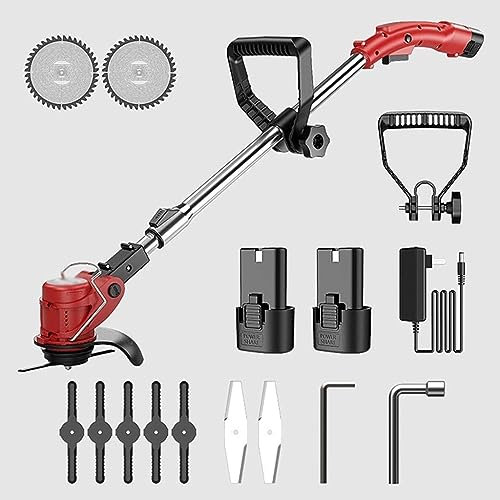 Elektrischer Rasenmäher Hand Push Rasenmäher Cordless Cord Trimmer Weeder Kleine Haushalts Multifunktionale