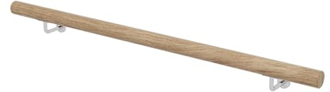 Escalera de madera para interiores, barandilla antideslizante para montaje en pared, para barras de apoyo de seguridad para ancianos, barandilla de escalera resistente de 150 cm