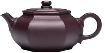 Set Con Teiera Teiera Fatta A Mano Vecchia In Argilla Viola Dal Set Da Tè Originale Kung Fu Della Miniera Yixing Purple Clay Pot Pure Set Da Tè Portatile