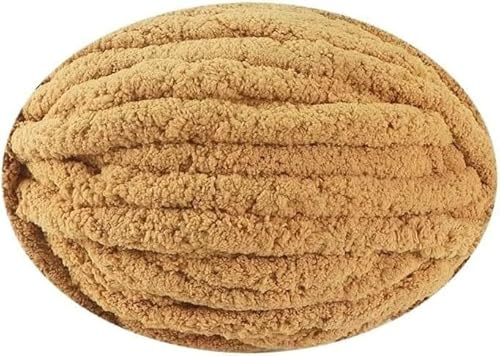 Garn, 250 g Ice Strip Garndecke – Handgestricktes Chenille-Kissen for Haustiere, extra dicker Wollknäuel