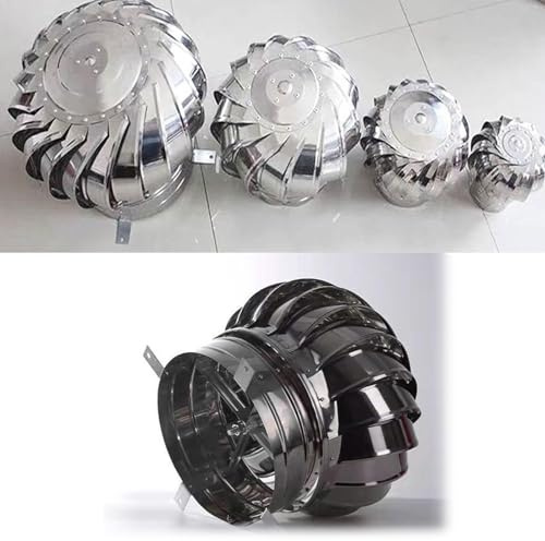 SDCFFC Chapeau de Ventilation de Toit en Acier Inoxydable de 100 mm