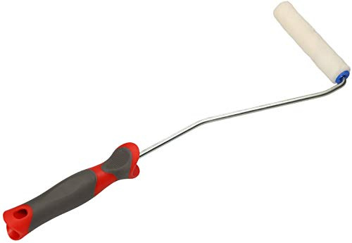 KOTARBAU® Velours-Farbroller 113 x 20 mm mit verlängertem Griff 385 mm Farbwalze Pinsel Walzenbürste Rollerwalze Rollerpinsel für Anstricharbeiten und Renovierung