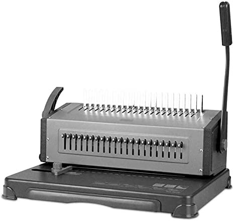 Bürozubehör, Bindemaschine, Schürzen-Clip-Streifen-Stanzmaschine, porös, flexibel, stark, stoßfest, manueller arbeitssparender Typ