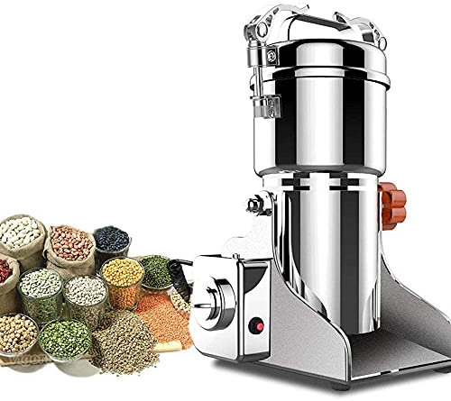Productos Trituradora de granos Promoción navideña Máquina para hacer polvo de granos Molinillo de granos eléctrico Molinillo de cereales, hierbas, especias Molinillo para maíz, soja, trigo, especias