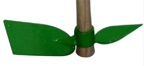 Azada - herramienta de jardín con palote y pico, fabricada en acero resistente, ideal para labrar y mover tierra. útil y duradera.*