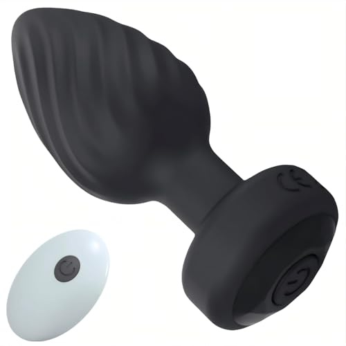 Plug Anal con Vibrador: 10 Modos de Frecuencia. Plug Anal Recargable e Impermeable. Juguete Sexual para Hombres y Mujeres. Masajeador de Próstata