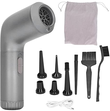 Sfuster aria cordless al velo elettrico Pultore portatile per tastiera portatile 98000 giri/min 18500pa potente di soffiaggio Velocità regolabile Funzionamento silenzioso per