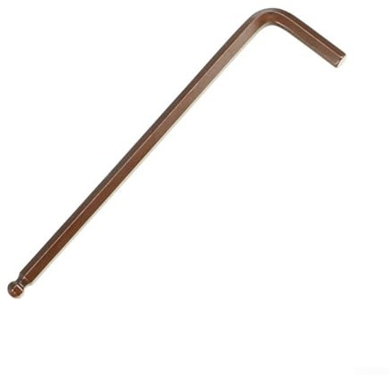 babominimer Juego de llaves hexagonales en forma de L de 3 a 14 mm, llaves hexagonales métricas con brazo largo y cabeza en ángulo para un acceso estrecho al espacio, herramientas manuales de metal