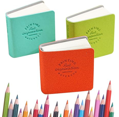 Mini Teckningsbok Bärbar Akvarellbok