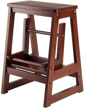 Marchepied pliable à 2 niveaux avec plateforme large, design portable et durable pour un usage domestique