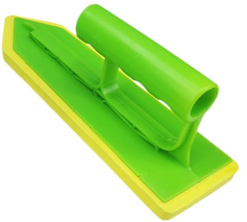 HONITANO Cazzuola in Spugna di Gomma Portatile per Stucco di Finitura, Strumento la Stuccatura di Piastrelle da Pavimento e Pareti Impugnatura Ergonomica per Lavori di Calafataggio