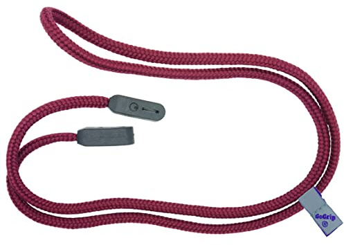 GoGrip Original - Cordón seguro para gafas - Cordón para gafas y especificaciones, rojo oscuro, M