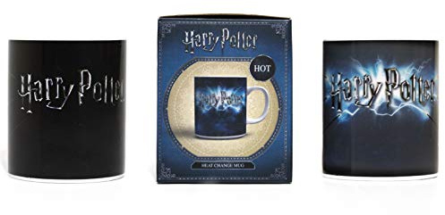 HARRY POTTER Baguette magique Harry Potter La chaleur Changement Mug en céramique, multicolore, 8 x 8 x 12 cm