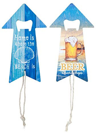 Decor And Go Destapador Cerveza 2 Diferentes Incluye 2 Unidades Cocina Abrebotellas Colección Vino Y Cerveza