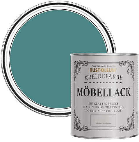 Rust-Oleum Green Upcycled Furniture Paint in Chalky Finish - Peacock Suit 750ml