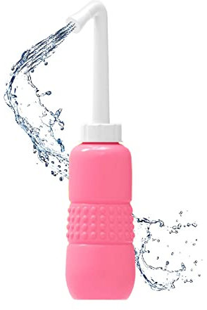 ToSSme 450ml Portable Bidet, Personal Bidet Handheld Sprayer,Pregnant Women Cleansing, Postpartum Clean, Handheld Travel Bidet with Dust Cap