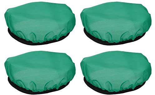 PATIKIL Copertura morbida per lampada diffusore, 18 cm, confezione da 4 pezzi, in tessuto, riflettore stroboscopico, per flash, piatti di bellezza, studio fotografico, verde