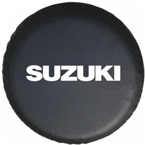 WACDXST Copertura Ruota di scorta Auto, per Suzuki Grand Vitara Vitara XL-7 Samurai Sidekick Wagon Ignis Impermeabile e Antipolvere AntiGraffio Copertura della Ruota di Scorta Copriruota,C-16in