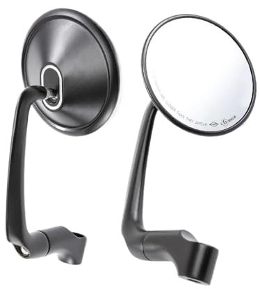 Seitenspiegel Motorrad CNC Aluminium Rückansicht Rückspiegel Seitenspiegel Für YA&MA&HA Für MT07 MT09 MT-07 Lenkerendenspiegel Motorrad