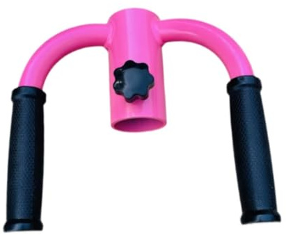F Fityle Row Aufsatz Pulldown Aufsatz Home Gym Griff für Langhantel für Kreuzheben Stärkt den Rücken Hantelstange, Rosa