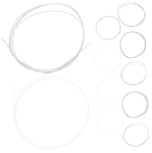 Toyvian 11stücke Nylon Saiten für Oud-spieler Warm Klingend Robuste Legierungskonstruktion Versilberte Oberfläche für Seidenweiches Spielgefühl Geeignet für Anfänger und Profis