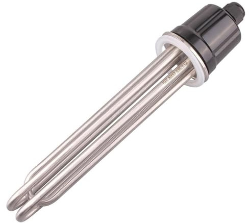 Heating Element 220v 2Tri Clamp Electrical Immersion Water Stainless Steel Heater 220V/380V 2KW/3KW/3750W/4.5KW/6KW(2kw L190mm)