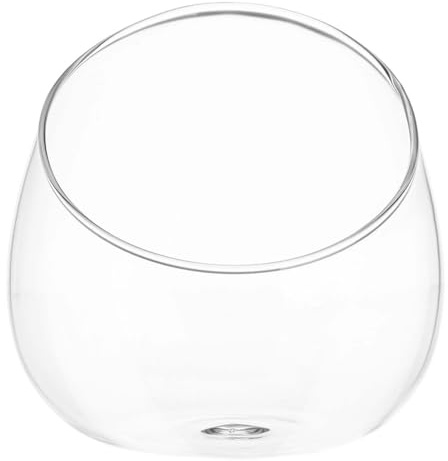 DOITOOL Vaso in Vetro Trasparente per Piante Contenitore Micro Paesaggio Decorativo per Casa e Ufficio Elegante Vaso Ecologico per Piante e Felce per Eventi e Regali