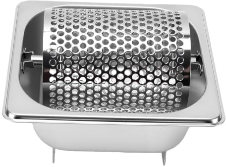 Generic Rodillo de Mantequilla Desmontable de Acero Inoxidable de 17,5 X 16,3 Cm