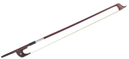 3/4 Upright Double Bass Bow Horsehair String With Ebony Frog German Silver