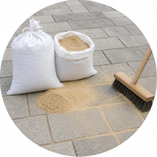 20 kg Verlegesand Fugensand Einkehrsand Streusand Quarzsand Sand für Fugen 0-1mm