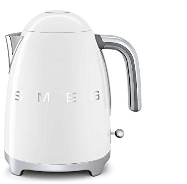 Smeg klf01wheu 1.7L 2400 W White – Electrical Kettle (2400 W, AC, 220 – 240 V, 50/60 Hz, 223 mm, 170 mm)