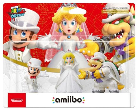 Amiibo - Mario/Peach/Bowser (Wedding 3-Pack) (Super Mario Odyssey)