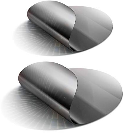 Pellicole antiaderenti per padelle con un diametro di fondo di 18-19 cm e 23-24 cm. Riutilizzabili, ottimali per un'alimentazione sana, diete e per friggere, cucinare e cuocere al forno senza grass