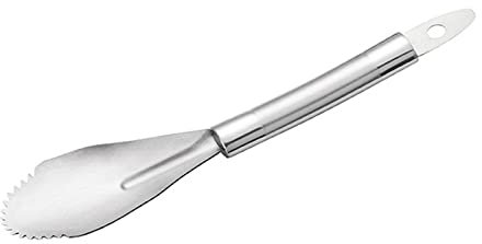 FIYSON Grapefruit Knife Grapefruit Citrus Peelers Stainless Steel Fruit Cutter, Fruit Spoon, Grapefruit Spoon, Dessert Spoon with Serrated Edge, Suitable Exfoliating Tool for Kiwi, Papaya, Apple,