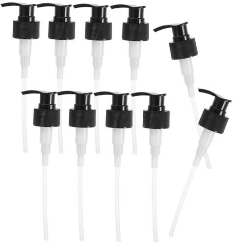 minkissy 100pièces Pompe Distributeur De Lotion Plastique pour Et Noir Pratique Et Économique