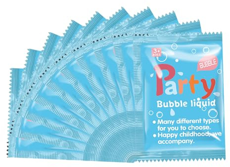 Concentrated Bubble Solution, 10pcs Bubble Concentrate, 10ml Bubble Concentrated Solution, Best Concentrated Bubble Solution, Bubble Concentrated For Bubble Machine, Bubble Juice Refills, Kids Play