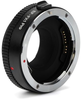 VILTROX EF-FX1PRO Adapter Lens Adapter Electronic Autofocus Adapter AF Converter for Canon EF/EF-S Lens to Fujifilm X Mount Camera X-H1 X-T5 X-T4 X-T3 X-T30 X-T100 X-E3 X-S10 X-E4