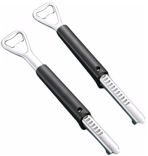 MAEXUS® Einstellbarer Dosenöffner【2 Stück】Multifunktionaler Flaschenöffner, Arbeitssparender DosenöFfner, Ergonomischer Dosenöffner Einfacher DosenöFfner für Arthritis, Rutschfester Deckelentferner