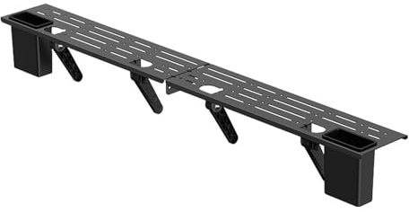 TV- - Monitorregal ohne Bohren Oben | Faltbarer und wiederverwendbarer Desktop-Monitorständer für Router, Media Box, Spielekonsole