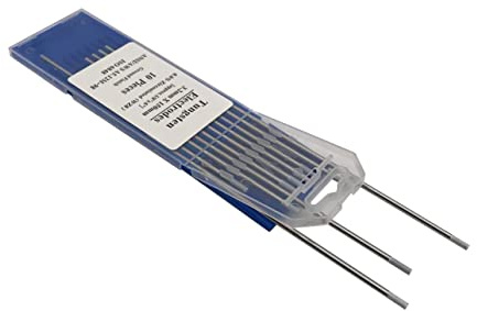 PRETYZOOM Elettrodo Di Tungsteno Di Zirconio Elettrodi Per Saldatura Asta Preciso Barre Di Saldatura Saldatrice Elettrodi in Tungsteno Zirconio 0,8%. Silver