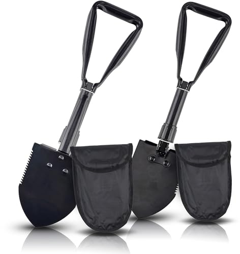 ENVA 2X Camping Klappspaten - 47 cm