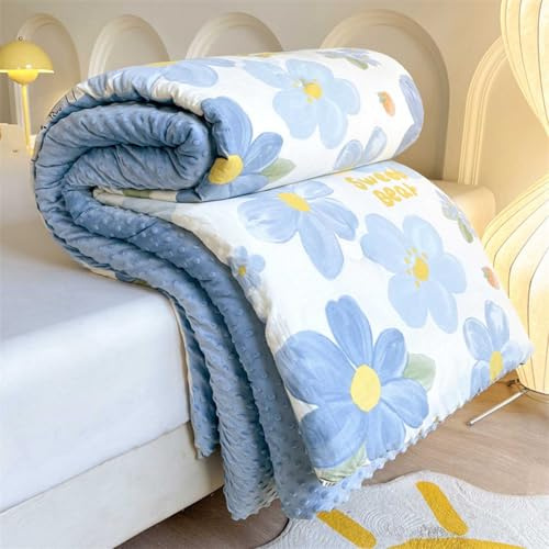 YSZBD Coperta Matrimoniale Invernale Morbidosa Trapunte Invernali Piazza E Mezza Coperta Calda Imbottita Invernale Letto Matrimoniale(#1,150x200cm-3.5kg)